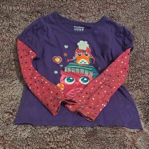 Garanimals Purple and Red Long Sleeve Tee